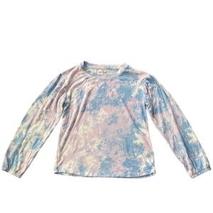 Kids long sleeve shirt tie-dyed size 7-8